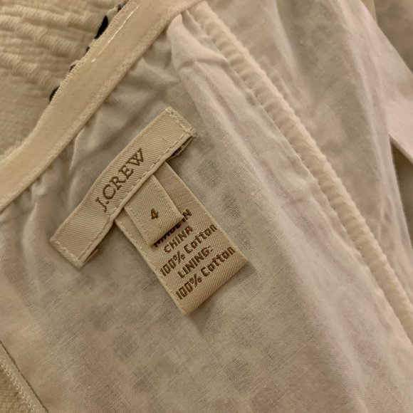 J. Crew Summer Strapless - Polka Dot, Size 4 - Picture 5 of 10